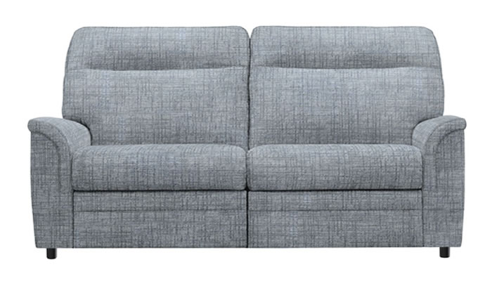 Parker Knoll Hudson Large 2 Seater Sofa in Dash Blue Fabric